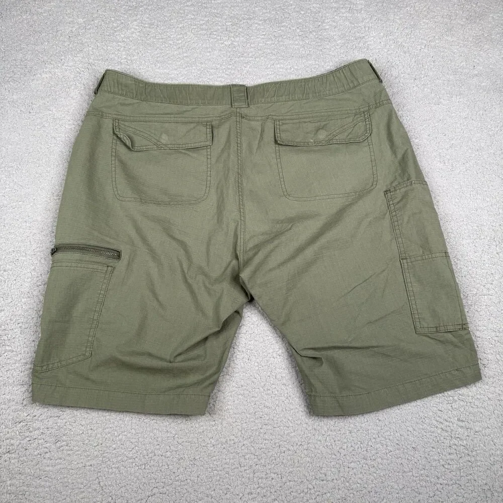 Dovetail Workwear Shorts Womens 16x11 Green Day Construct Ripstop Utility Cargo